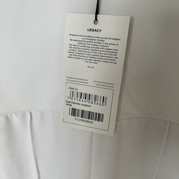 Onepiece reef womens jumpsuit white - Picture 4 of 6